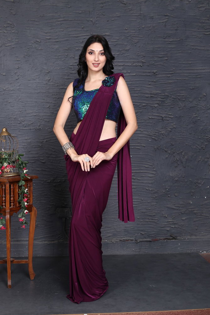 Amoha Trendz AT107 Ready To Wear Sarees Catalog
